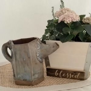 Unique Whimsical Pottery Pitcher Handmade